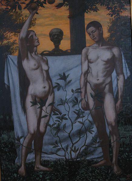 Adam and Eve, Hans Thoma